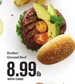Mariano's Kosher Ground Beef offer