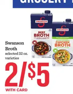 Mariano's Swanson Broth offer