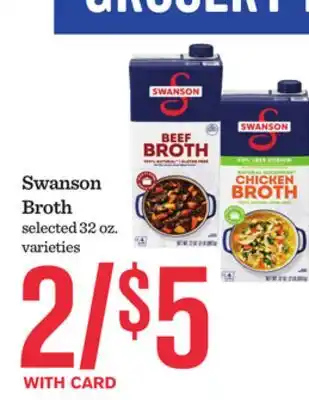 Mariano's Swanson Broth offer