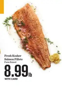 Mariano's Fresh Kosher Salmon Fillets offer