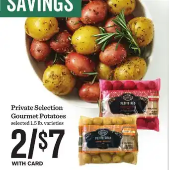 Mariano's Private Selection Gourmet Potatoes offer