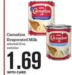 Mariano's Carnation Evaporated Milk offer