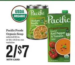 Mariano's Pacific Foods Organic Soup offer