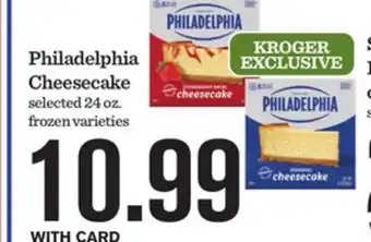 Mariano's Philadelphia Cheesecake offer