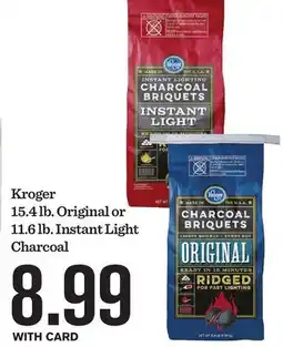 Mariano's Kroger 15.4 lb. Original or Instant Light Charcoal offer