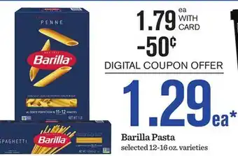 Mariano's Barilla Pasta offer