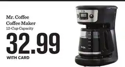 Mariano's Mr. Coffee Coffee Maker offer