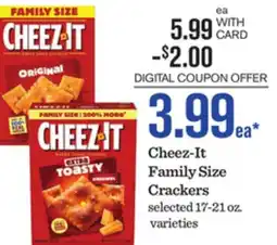 Mariano's Cheez-It Family Size Crackers offer