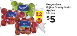 Food 4 Less Kroger Gala, Fuji or Granny Smith Apples offer