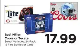 Food 4 Less Bud, Miller, Coors or Tecate offer