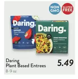 Fresh Thyme Plant Based Entrees offer