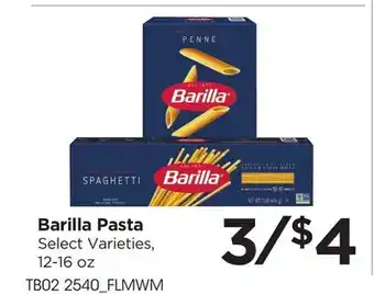 Food 4 Less Barilla Pasta offer