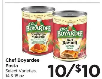 Food 4 Less Chef Boyardee Pasta offer