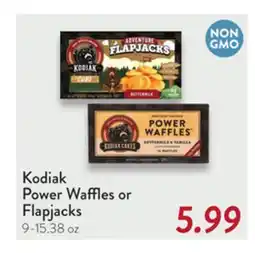 Fresh Thyme Power Waffles or Flapjacks offer