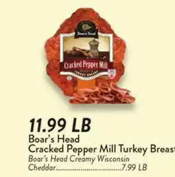 Fresh Thyme Boar's Cracked Pepper Mill Turkey Breast offer