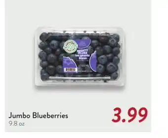 Fresh Thyme Jumbo Blueberries offer