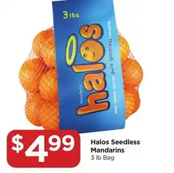 Food 4 Less Halos Seedless Mandarins offer