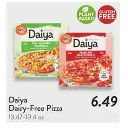 Fresh Thyme Dairy-Free Pizza offer