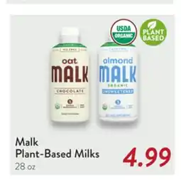 Fresh Thyme Plant-Based Milks offer