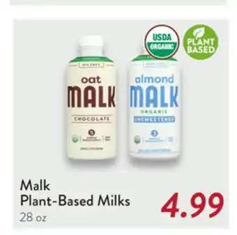 Fresh Thyme Plant-Based Milks offer