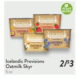 Fresh Thyme Oatmilk Skyr offer