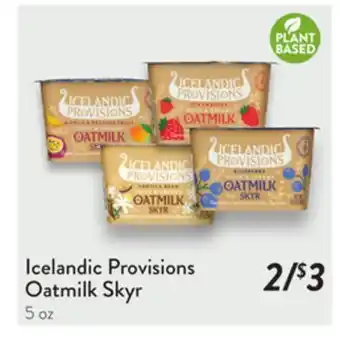 Fresh Thyme Oatmilk Skyr offer
