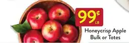 Fresh Thyme Honeycrisp Apple Bulk or Totes offer