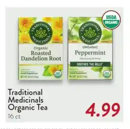 Fresh Thyme Organic Tea 16 ct offer