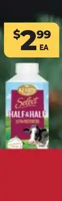 Tony’s Fresh Market KEMPS SELECT HALF & HALF offer