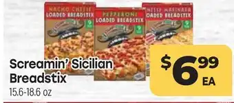 Tony’s Fresh Market Screamin' Sicilian Breadstix offer