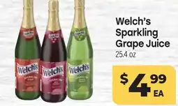 Tony’s Fresh Market Welch's Sparkling Grape Juice offer