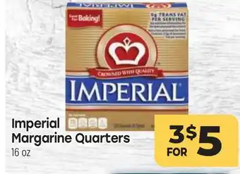 Tony’s Fresh Market Imperial Margarine Quarters offer
