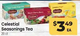 Tony’s Fresh Market Celestial Seasonings Tea offer