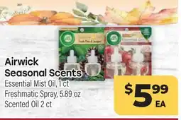Tony’s Fresh Market Airwick Seasonal Scents offer