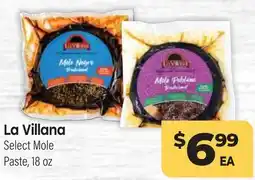 Tony’s Fresh Market La Villana Select Mole Paste offer