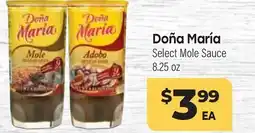 Tony’s Fresh Market Doña María Select Mole Sauce offer