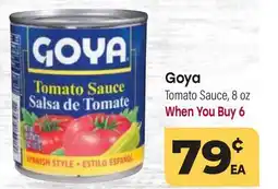 Tony’s Fresh Market Goya Tomato Sauce offer