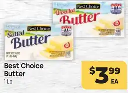 Tony’s Fresh Market Best Choice Butter offer