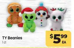 Tony’s Fresh Market TY Beanies offer