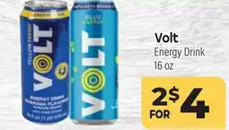 Tony’s Fresh Market Volt Energy Drink offer