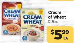 Tony’s Fresh Market Cream of Wheat offer