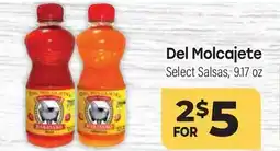Tony’s Fresh Market Del Molcajete Select Salsas offer