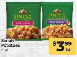 Tony’s Fresh Market Simply Potatoes offer