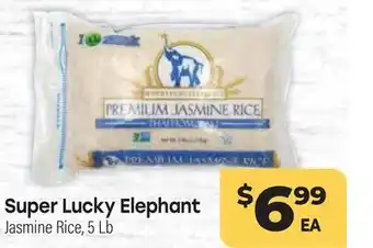 Tony’s Fresh Market Super Lucky Elephant Jasmine Rice offer