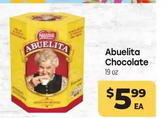 Tony’s Fresh Market Abuelita Chocolate offer