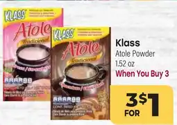 Tony’s Fresh Market Klass Atole Powder offer