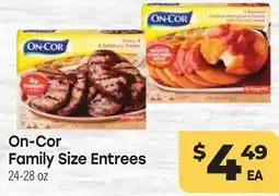 Tony’s Fresh Market On-Cor Family Size Entrees offer