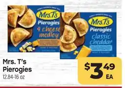Tony’s Fresh Market Mrs. T's Pierogies offer