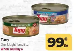 Tony’s Fresh Market Tuny Chunk Light Tuna offer