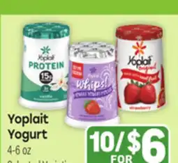 Tony’s Fresh Market Yoplait Yogurt offer